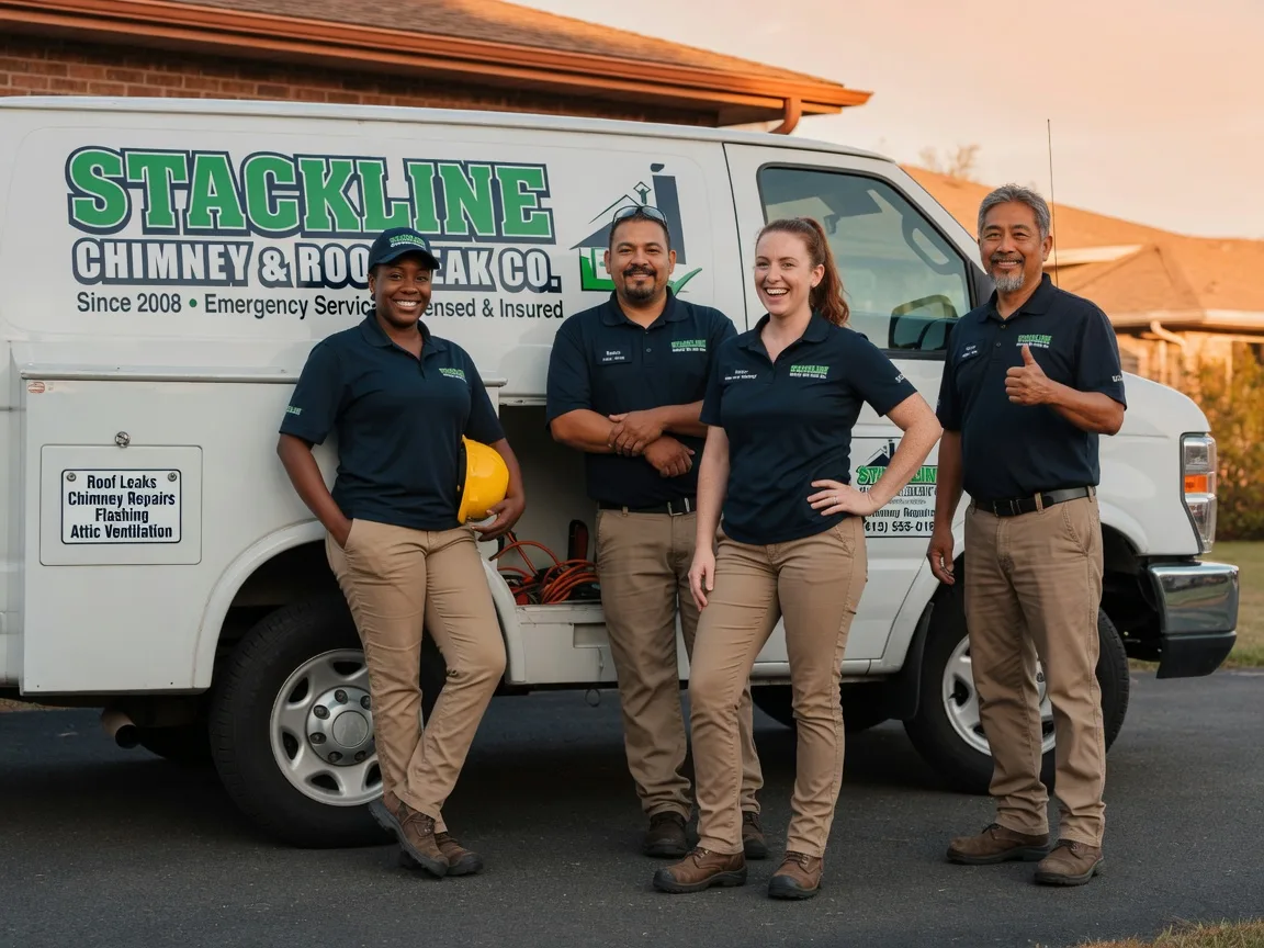 Chimney flashing repair company in Wright City, MO